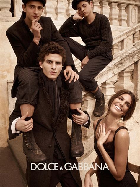 Dolce & Gabbana Fall 2012 Ad Campaign .